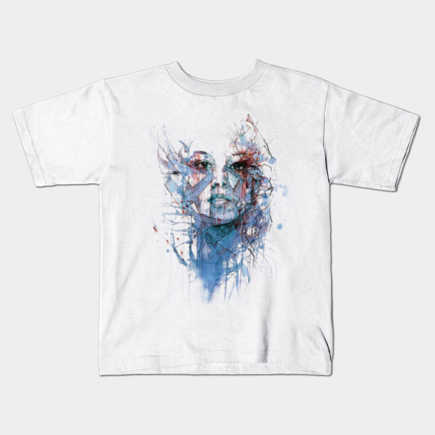 women face design watercolor